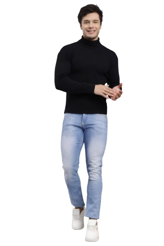 EWIDENT Muški elegantni dolčevita