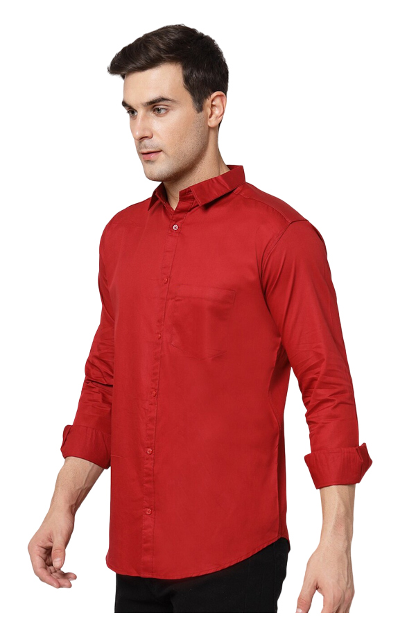 Pánska červená košeľa 44545