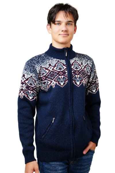 Pánsky nórsky sveter s vreckami Winti-AZ