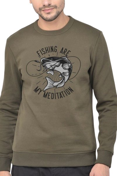 Fishmeditation pulóver halászoknak