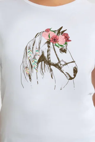 Ženska majica Cutepferd – moderan motiv konja