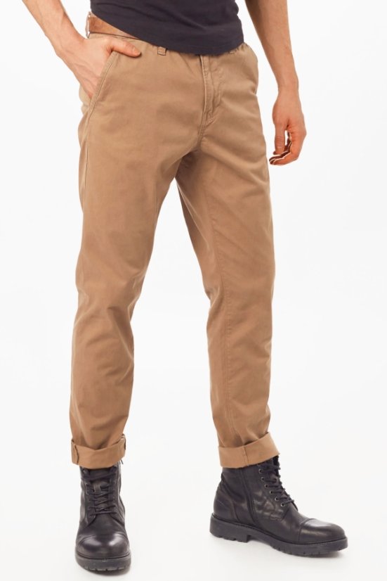 Elegantné camel nohavice 44740