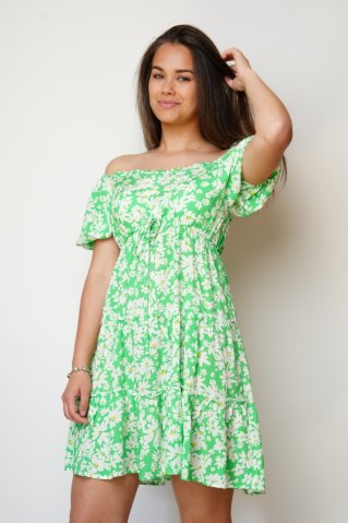 Dámske letné šaty JVPC5165 zelena