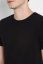 Pánske tričko 92% bavlna - 8% elastan čierna