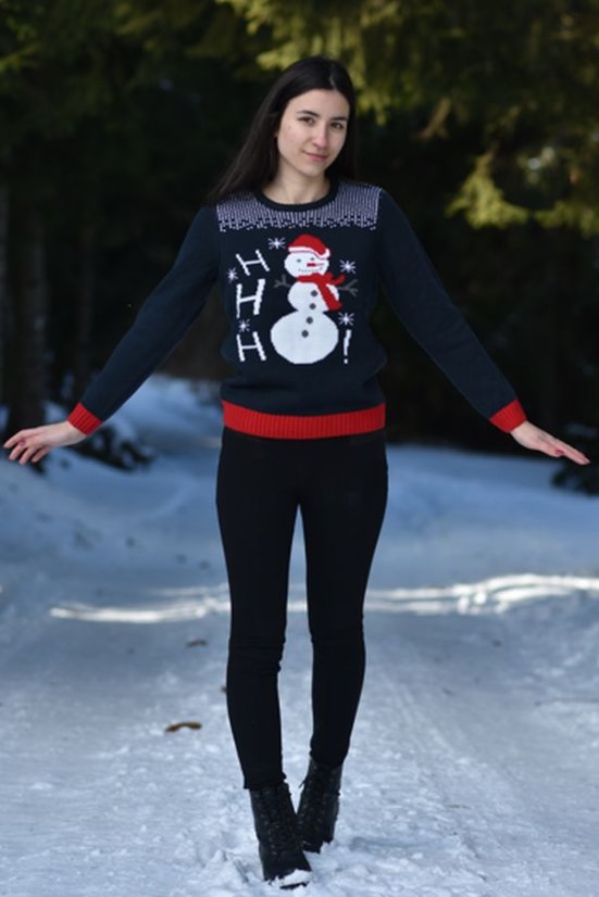 Ženski božićni pulover – Snjegović