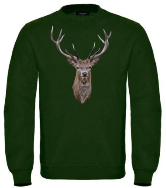 Mikina pre poľovníkov Deer5 zelená