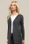 Damski sweter zapinany 00698 grafitowy