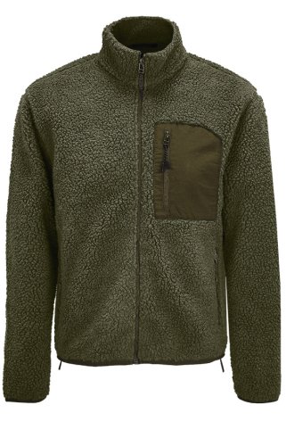 Poľovnícky sveter Ewident – teplý a hrubý s 1/4 zipsom