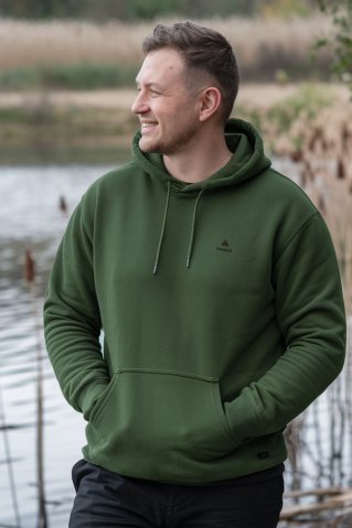 Pánska oversize mikina s kapucňou 2218500 zelená