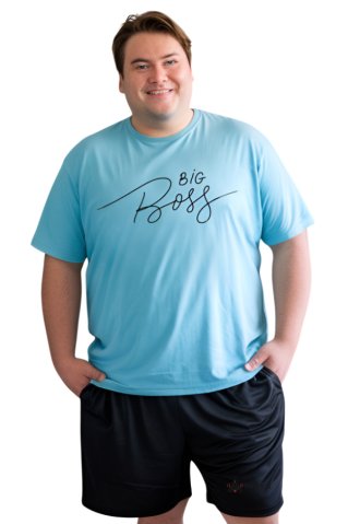 Men’s pajamas Big Boss – short sleeve, short pants