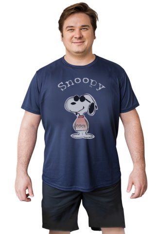 Moška pižama s kratkimi rokavi Snoopy