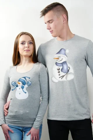 Vianočné tričko Snowrodinaxmas