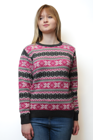 COOL pletený pulóver Bra pink