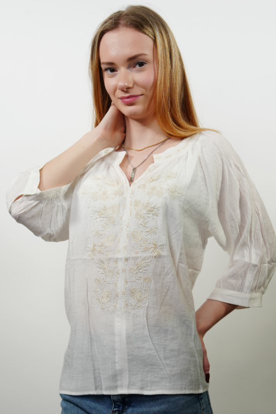 Ewident női nyári blúz 53197 – fehér