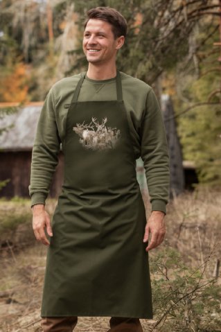 Apron – Manydeers deer motif – Ewident