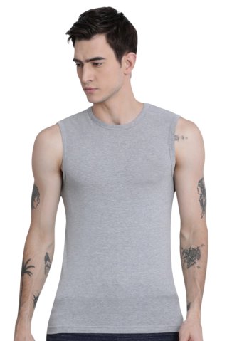 Pánský nátělník bez rukávů 32119X šeda
