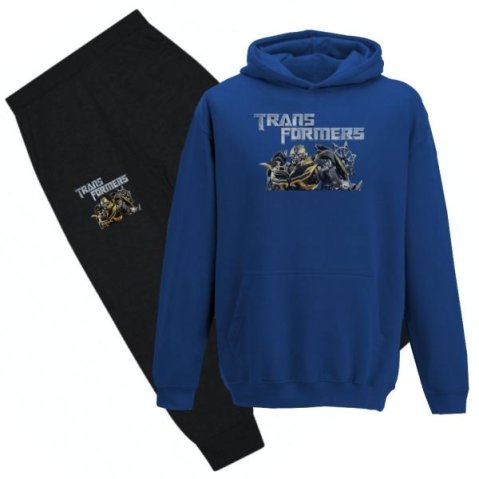 Detská tepláková súprava Transformers modrá