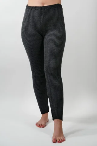 Damskie Dziane Legginsy Grafitowe