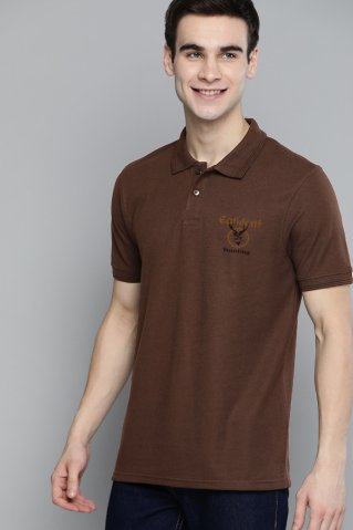 Short-Sleeve Polo Shirt Ewtoutpolo Brown