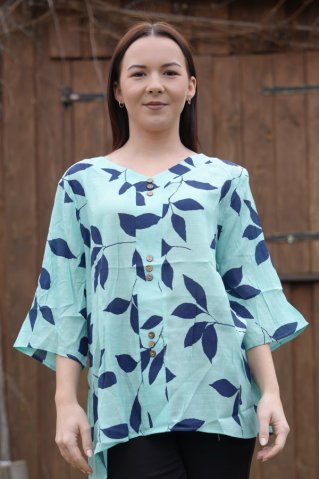 Bluză din bumbac Blumina