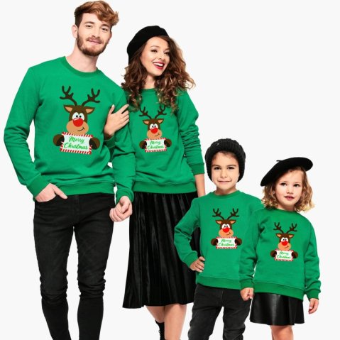 Rudolph családi pulóverek gyerek méret