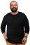 Pánský pulovr černá 3XL-6XL