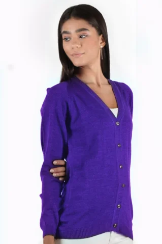 Eleganter Damenpullover purple