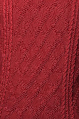 Pánska pletená vesta PikoBB bordo