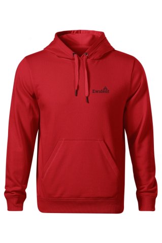 Pánska oversize mikina s kapucňou 2218500 červená