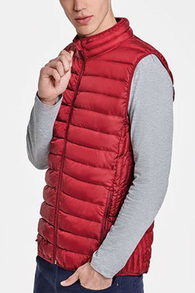 Pánska turistická vesta SLRY5092 červená