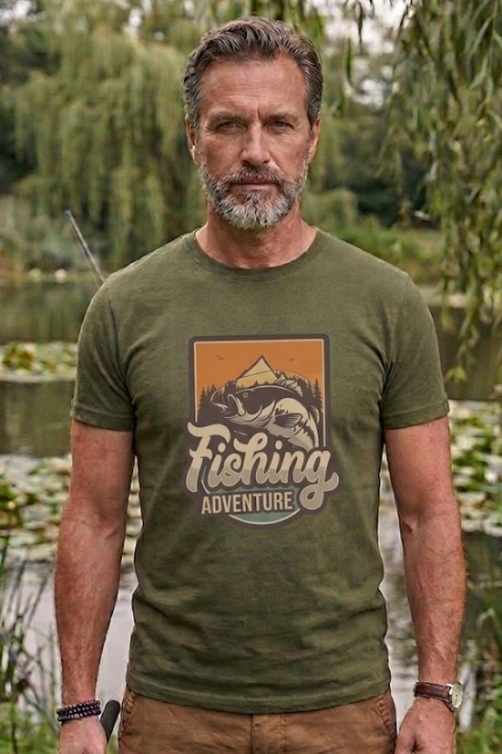 Ribička majica Fishing Adventure