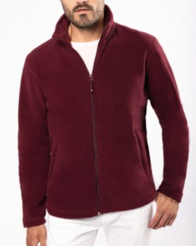 Mikina flísová  44911 vínová