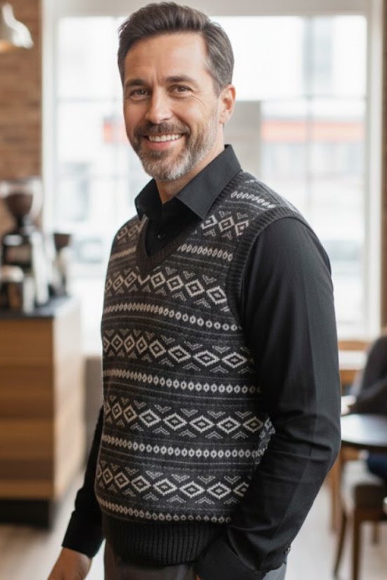 Elegante Herrenweste Berto