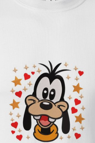 Sweatshirt cu broderie Goofy