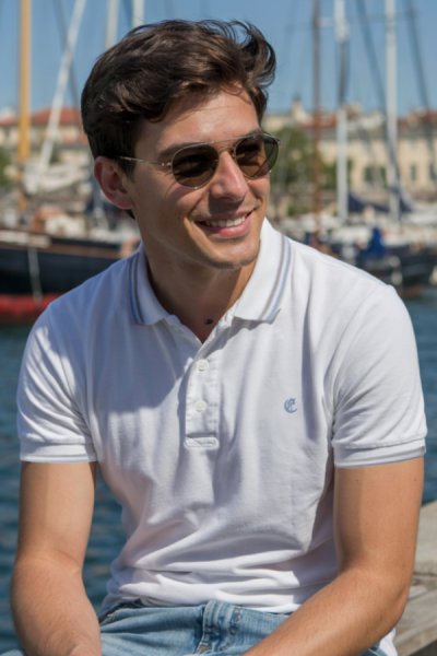Tricou polo pentru bărbaț SANREMO