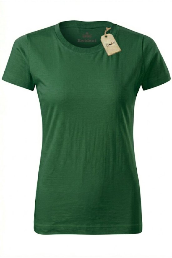 Tricou basic damă uni Ewident (190 g/m², 100% bumbac)