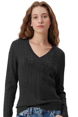 Pulover de dama Lunda čierna