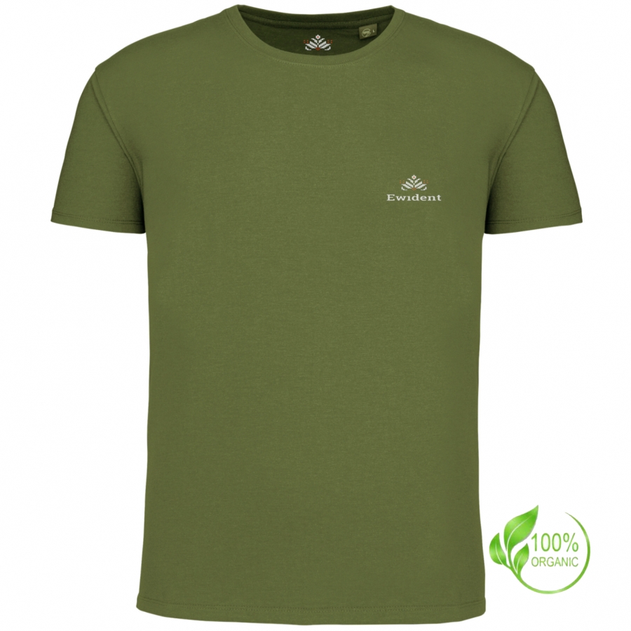 Pánske biobavlna tričko 443025 zelená
