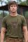 Tricou Deerbrown 100% bumbac verde