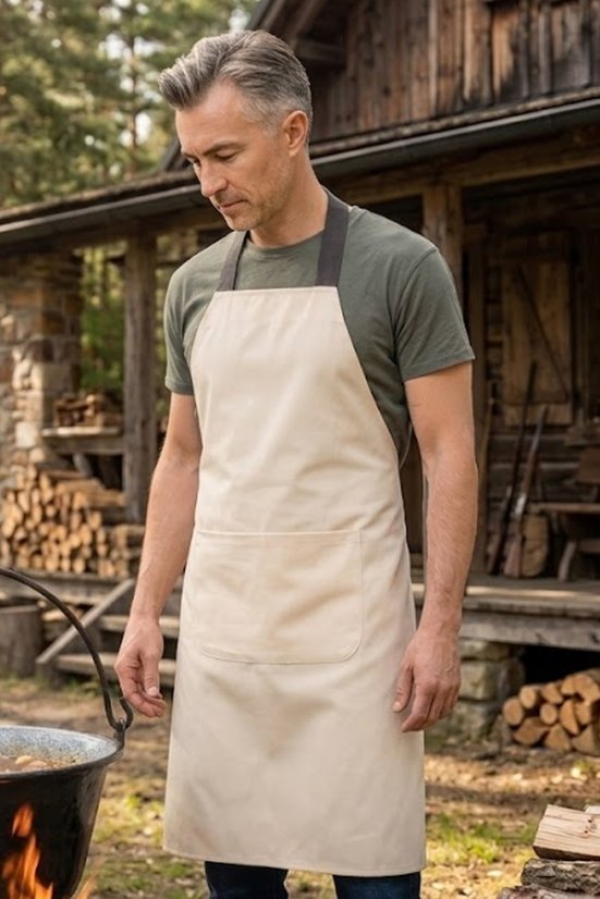 Pregača za lovce i ribolovce – bež – Ewident