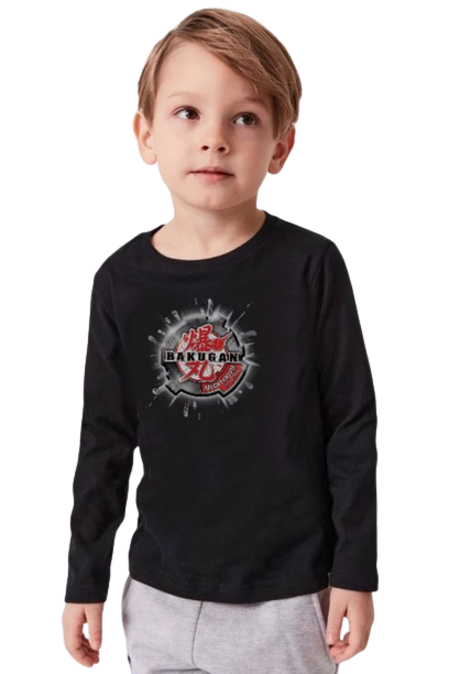 Tricou pentru copii Bakugan negru
