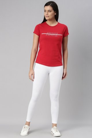 Stretch capri pajkice 018328 bela