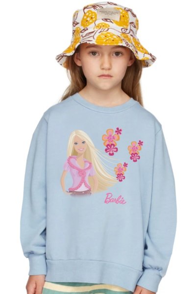 Barbie modrá mikina pre dievčatá