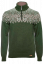 Pulover cu fermoar Winti-Z green
