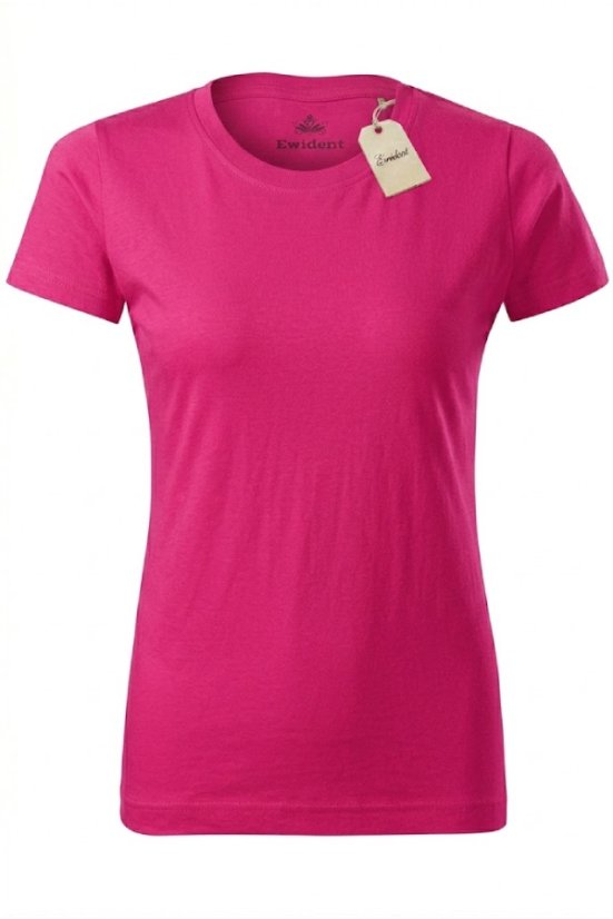 Tricou basic damă uni Ewident (190 g/m², 100% bumbac)