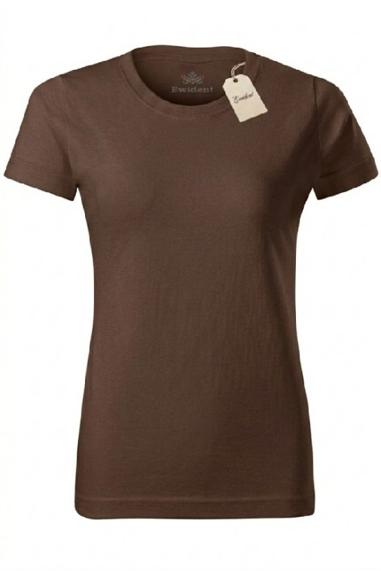 Tricou basic damă uni Ewident (190 g/m², 100% bumbac)