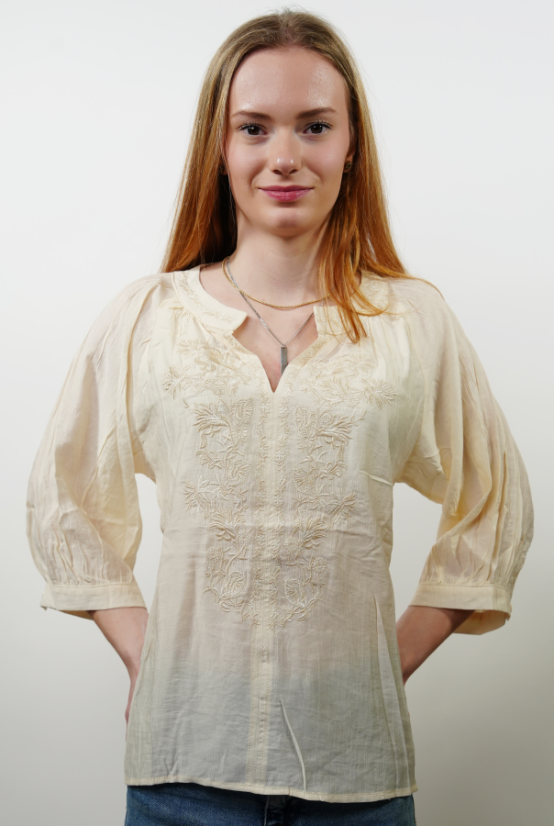 Ewident női nyári blúz 53197 – Natur