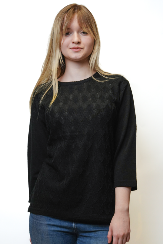 Dámsky pulóver Dida cierna