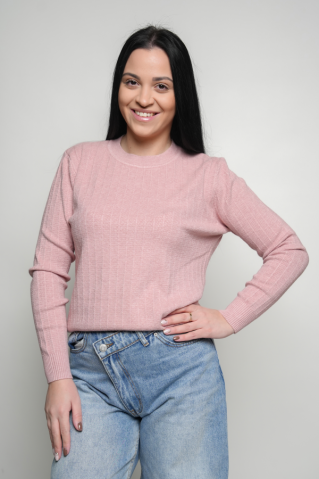 Dámský  pulovr Liva pink