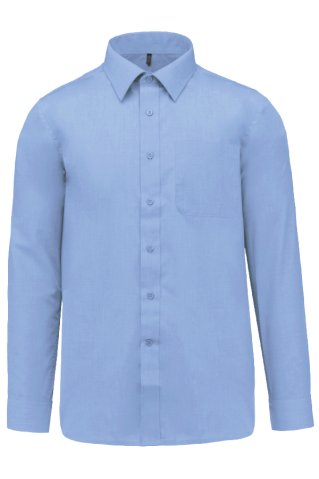 Pánska svetlomodrá košeľa – nadrozmerná 3XL–6XL